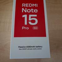 Xiaomi redmi note 15 pro 12/512 GB