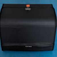 Contenitore organizer per bagagliaio auto