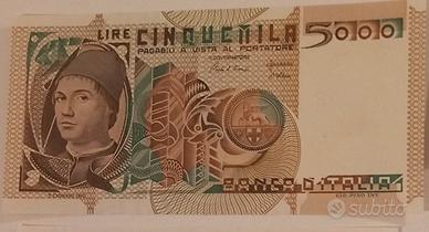 banconota 5000 mila lire 1979 Antonello da Messina