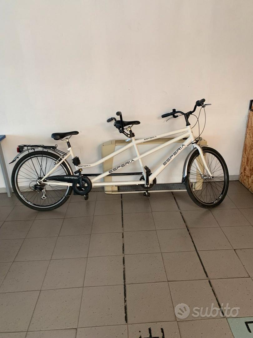 Esperia Bici Elettrica Carratt Bicicletta Tandem Esperia