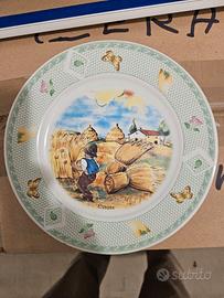 Piatti Casareggia dipinti
