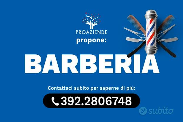 Barberia parrucchiere uomo unico in zona