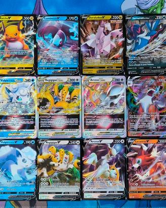 Lotto Carte Pokemon V Vmax