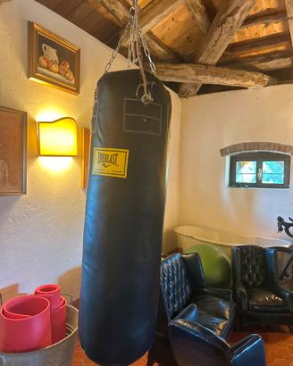 Boxe Everlast + staffa per parete