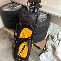 Set mazze da golf più borsa treppiede