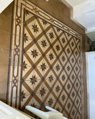 cementine stock 25x25 usate tappeto