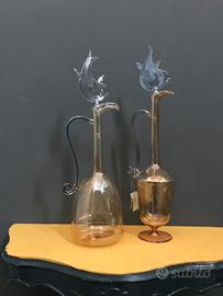 Anfore in vetro di Murano