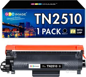 3 Confezioni di Toner TN2510 per stampanti BROTHER