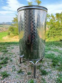 Sansone Botte saldata 500 L fondo piatto