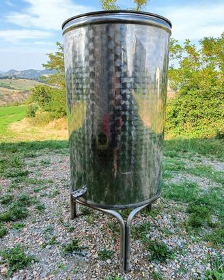 Sansone Botte saldata 500 L fondo piatto