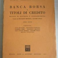 Banca borsa e titoli di credito - Messineo Giuffrè