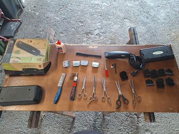 attrezzatura per toelettatura 