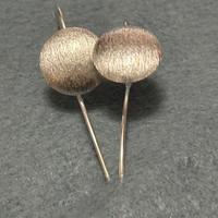 Orecchini in argento 925 satinati