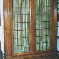 Libreria-credenza in stile