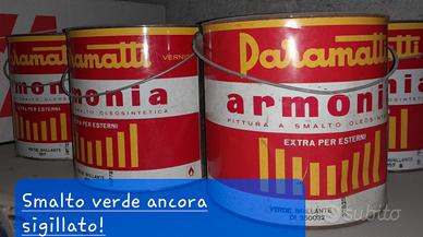 Paramatti verde brillante x il fai da te!