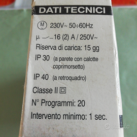 Programmatore orario da quadro digitale Perry