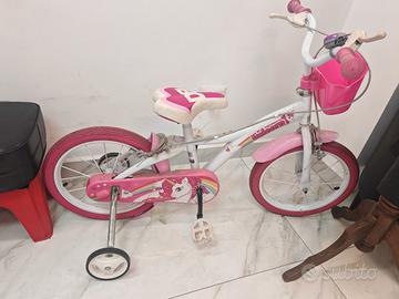 bici bambina unicorno 