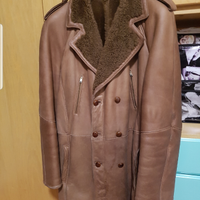 Montone cappotto/trench Shearling