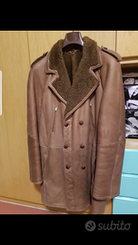 Montone cappotto/trench Shearling