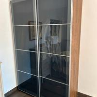 2 Armadi Ikea pax completi con ante/cassetti