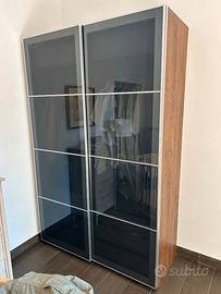 2 Armadi Ikea pax completi con ante/cassetti