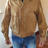 Giacca in vero camoscio per uomo.