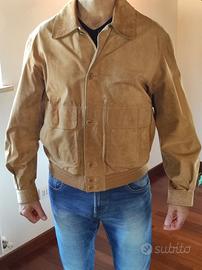 Giacca in vero camoscio per uomo.