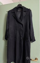 Trench lungo sfoderato Massimo Dutti