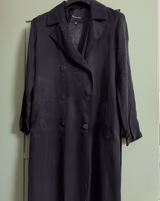 Trench lungo sfoderato Massimo Dutti