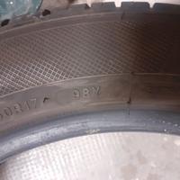 4 gomme estive  Kleber 225/50 R17 98Y - usura 50%