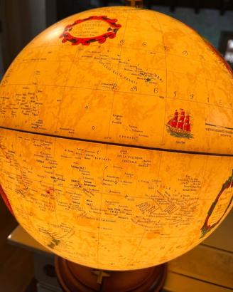 Mappamondo lampada luminoso