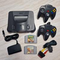 Console Nintendo 64 control deck versione pal euro