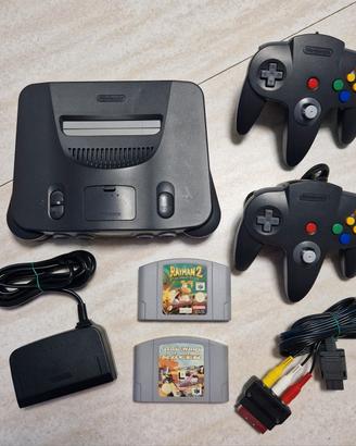 Console Nintendo 64 control deck versione pal euro