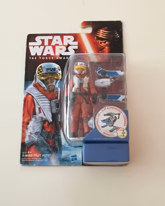 Star Wars action figure X-wing pilot Asty Hasbro