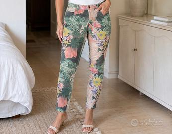 Jeans estivo fantasia tropicale MET taglia L