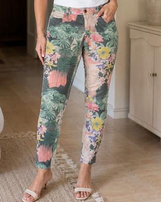 Jeans estivo fantasia tropicale MET taglia L