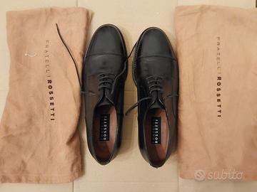 Scarpe eleganti uomo Fratelli Rossetti nere