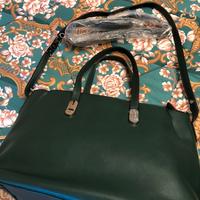 Borsa Carpisa ecopelle verde scuro
