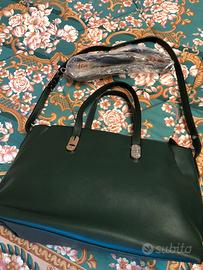 Borsa Carpisa ecopelle verde scuro