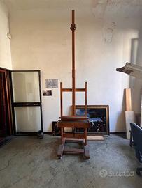 Cavalletto per pittura grande