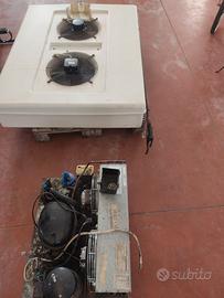 impianto per cella positiva 11mc. impianto 230v.