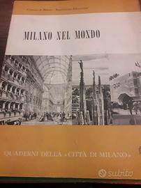 QUADERNI DELLA CITTA' DI MILANO - ANNI 50/60