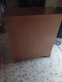 cassettiera in legno semi nuova