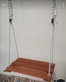 Sedile altalena legno
