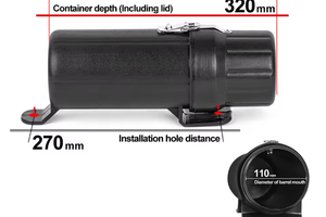 Tubo per attrezzi  impermeabile da moto