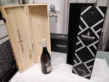 Scatole legno x bottiglie jeroboam Ferrari Trento
