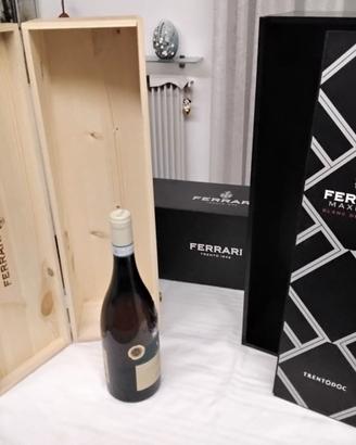 Scatole legno x bottiglie jeroboam Ferrari Trento