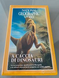 Cassetta VHS “A caccia di dinosauri”