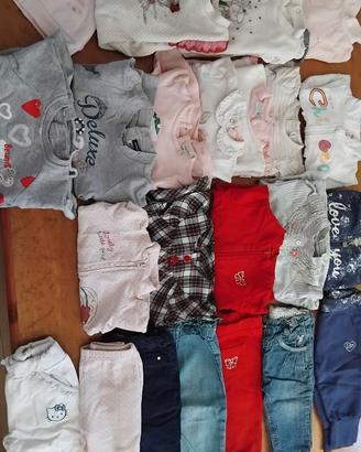 Abbigliamento 24 pezzi neonato