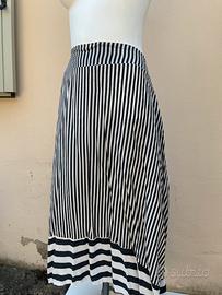 Gonna Dixie lunga riga bianco/blu